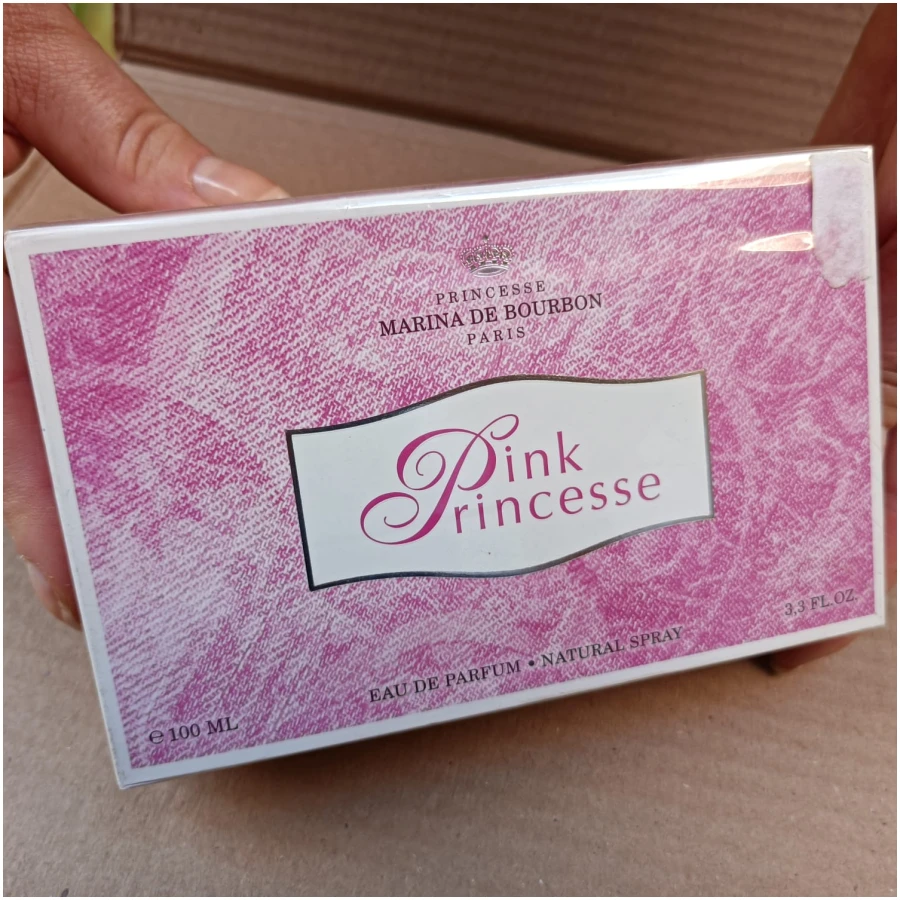 Perfume Pink Princesse Marina de Bourbon- Eau de Parfum - 100ml rare - Image 3