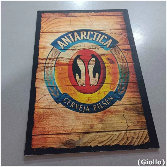 placa mdf decorativa modelo antarctica cerveja pilsen – 30x20cm
