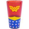 copo vidro mulher-maravilha 450ml - liga da justiça