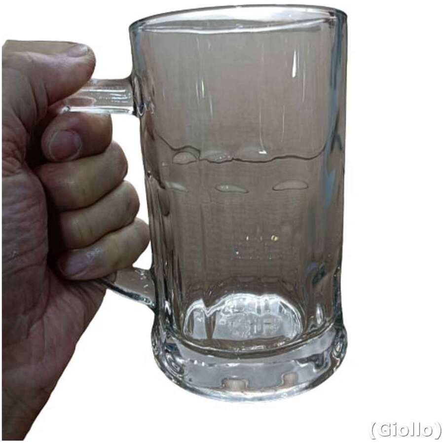 caneca de vidro reforçado para chopp cerveja