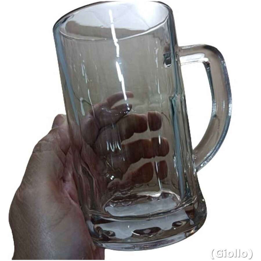 caneca de vidro reforçado para chopp cerveja