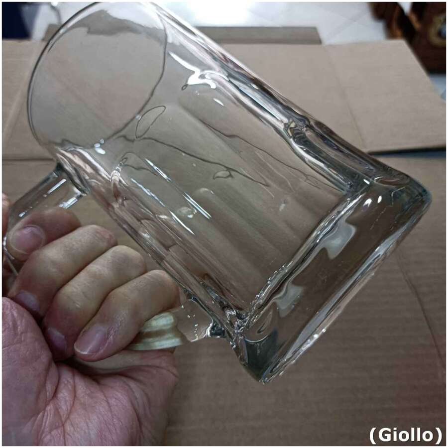 caneca de vidro reforçado para chopp cerveja