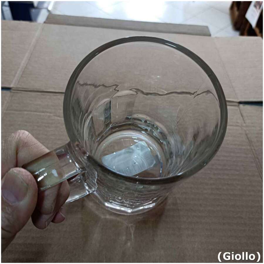 caneca de vidro reforçado para chopp cerveja
