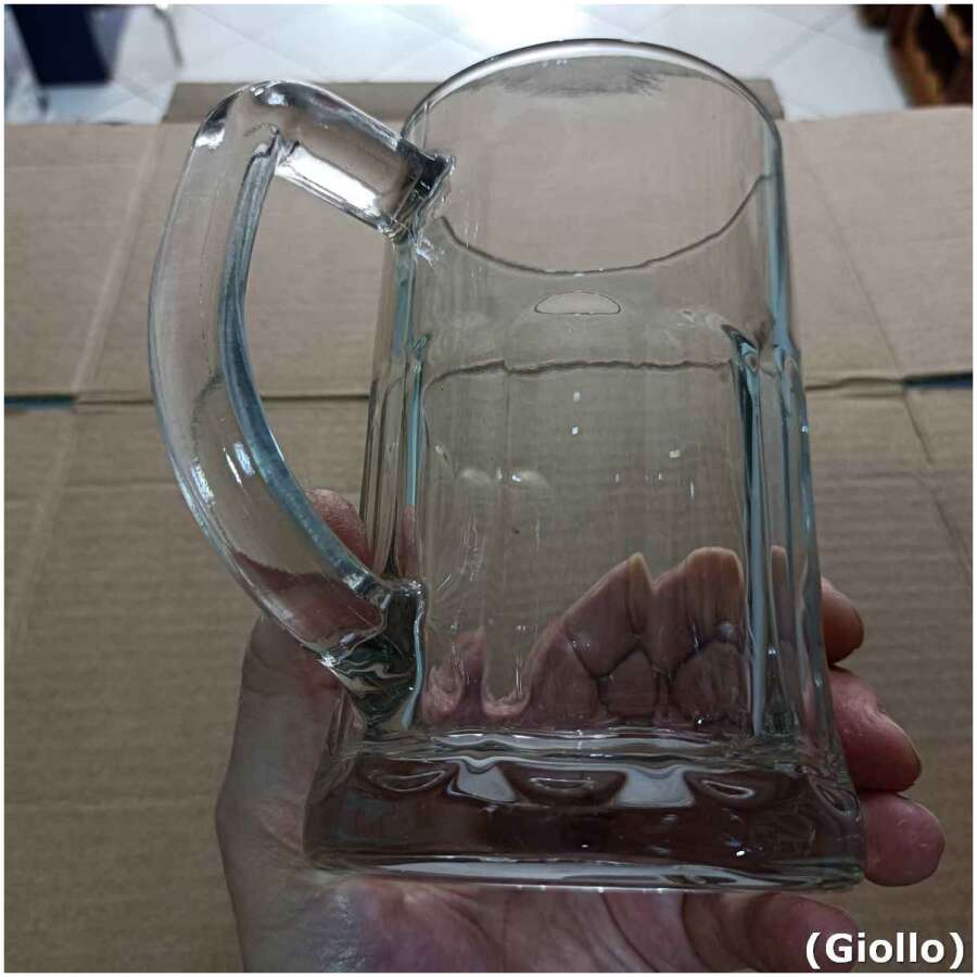 caneca de vidro reforçado para chopp cerveja
