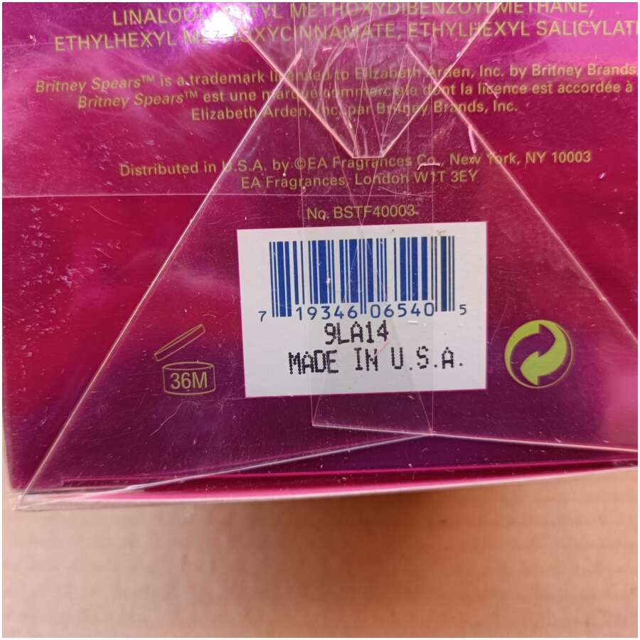 Perfume Importado USA Feminino Fantasy 100ml Britney Original Lote 9LA14 Raro - Image 2