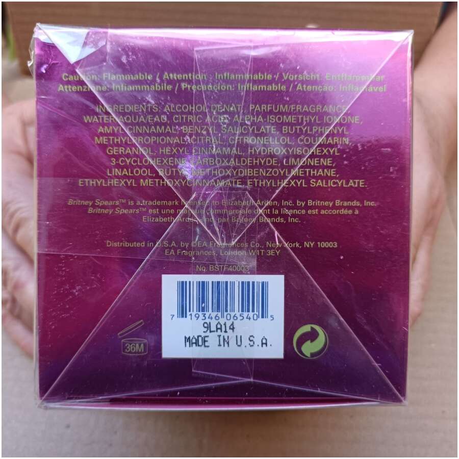 Perfume Importado USA Feminino Fantasy 100ml Britney Original Lote 9LA14 Raro - Image 5