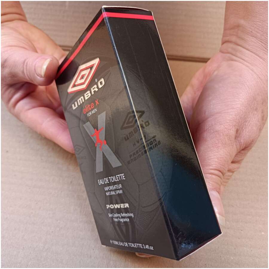 Perfume Umbro Elite x For Men Power Vaporisateur 100ml Rare Original - Image 3