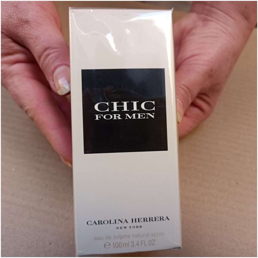 Perfume Chic For Men Carolina Herrera 100ml Original **Vintage Raro 2003** - Image 5
