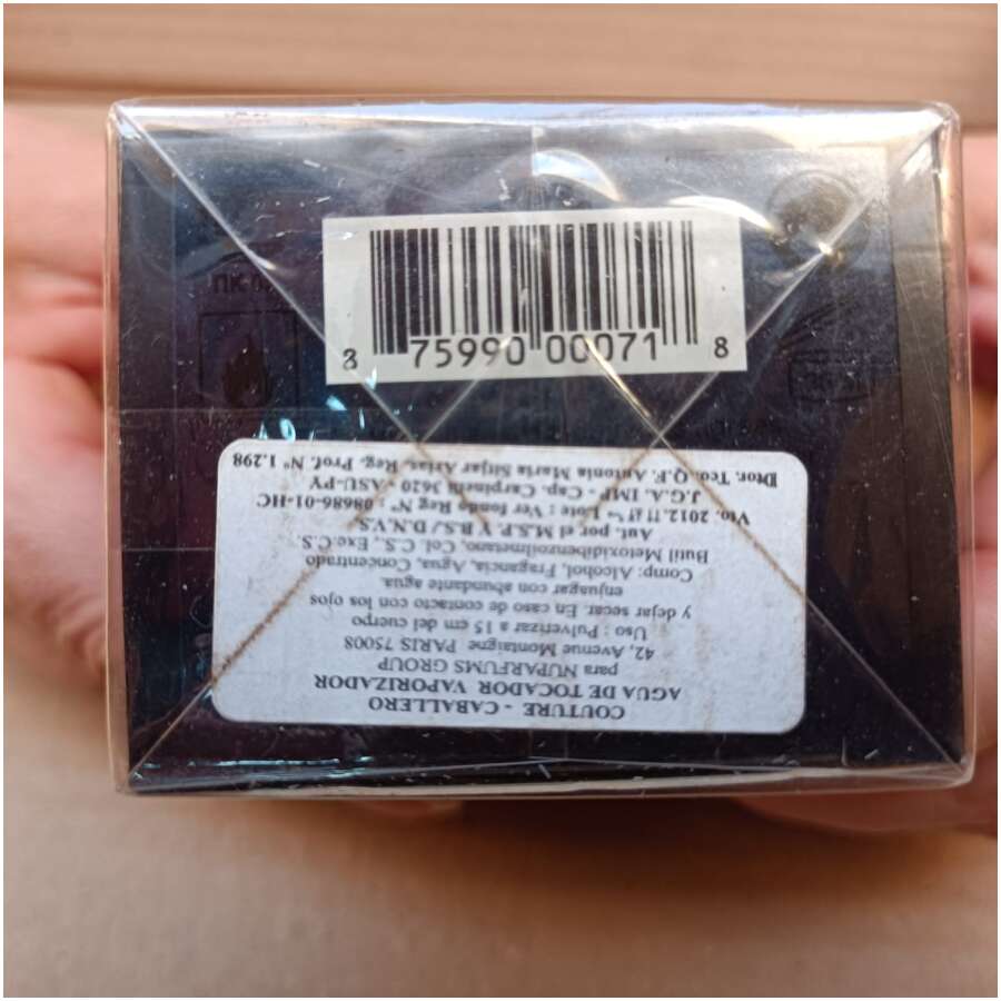 Perfume Nuparfums Couture D'Homme Eau de Toilette 100ML Rare 2014 - Image 6