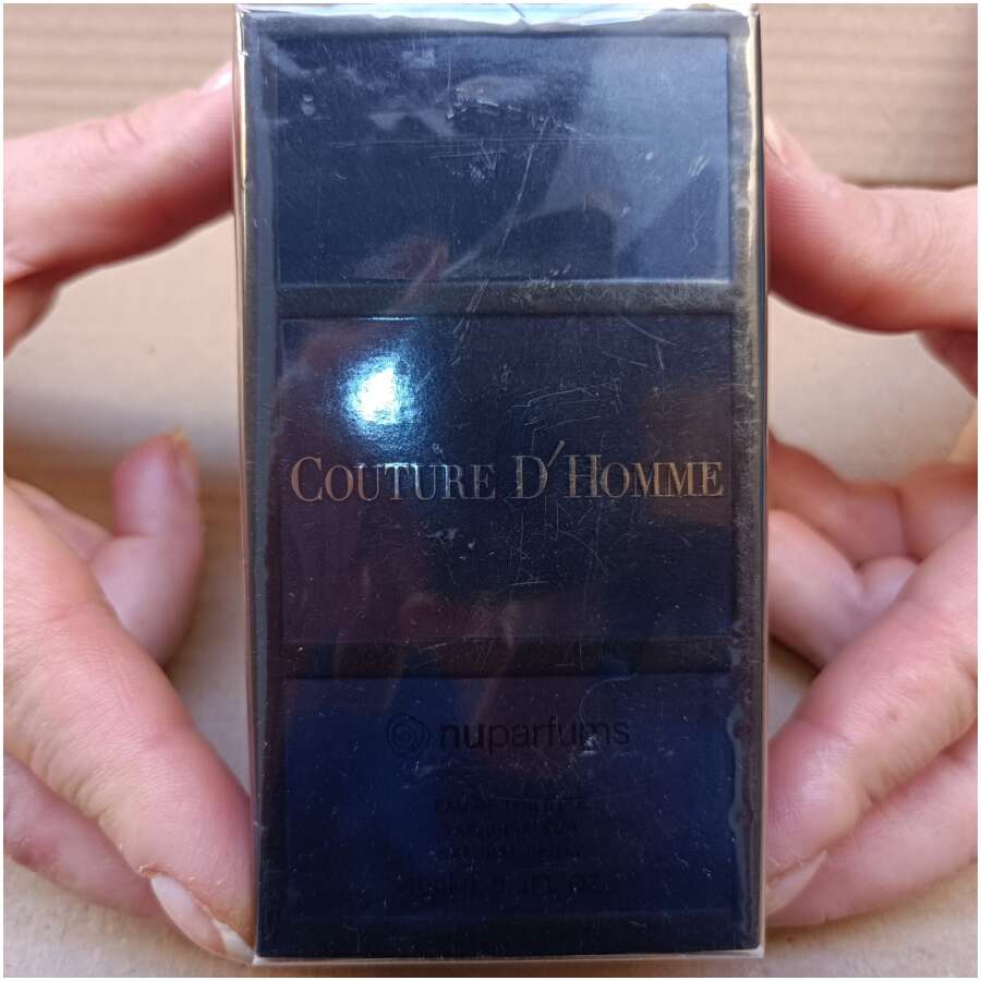 Perfume Nuparfums Couture D'Homme Eau de Toilette 100ML Rare 2014