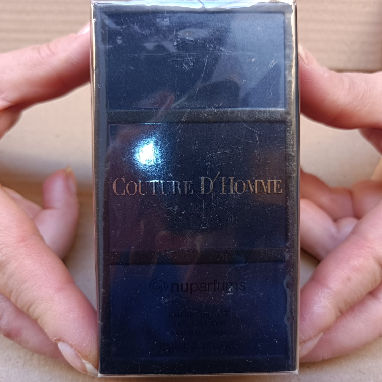 Perfume Nuparfums Couture D’Homme Eau de Toilette 100ML Rare 2014