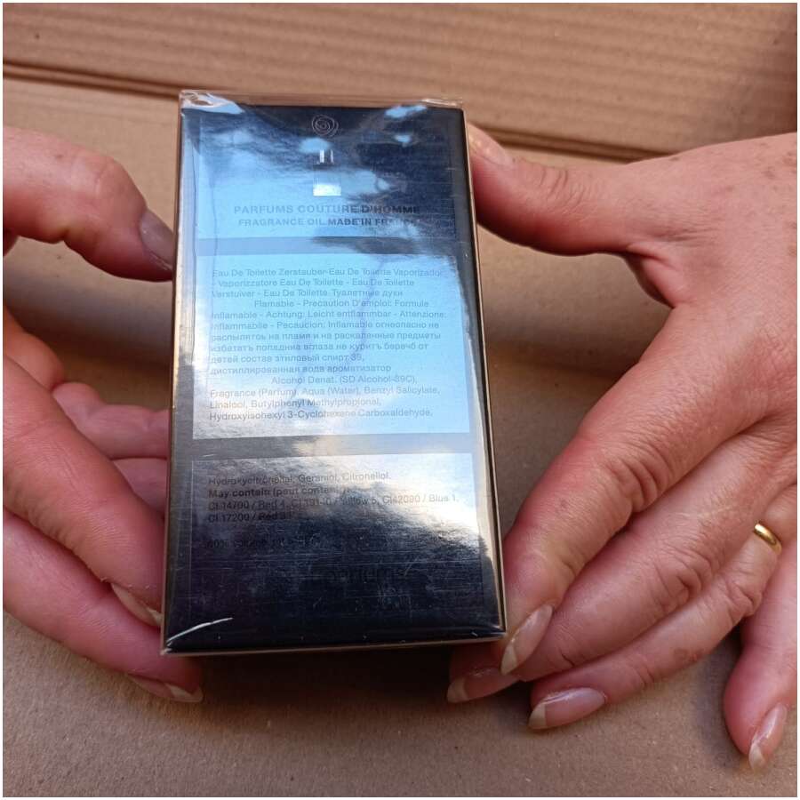 Perfume Nuparfums Couture D'Homme Eau de Toilette 100ML Rare 2014 - Image 4